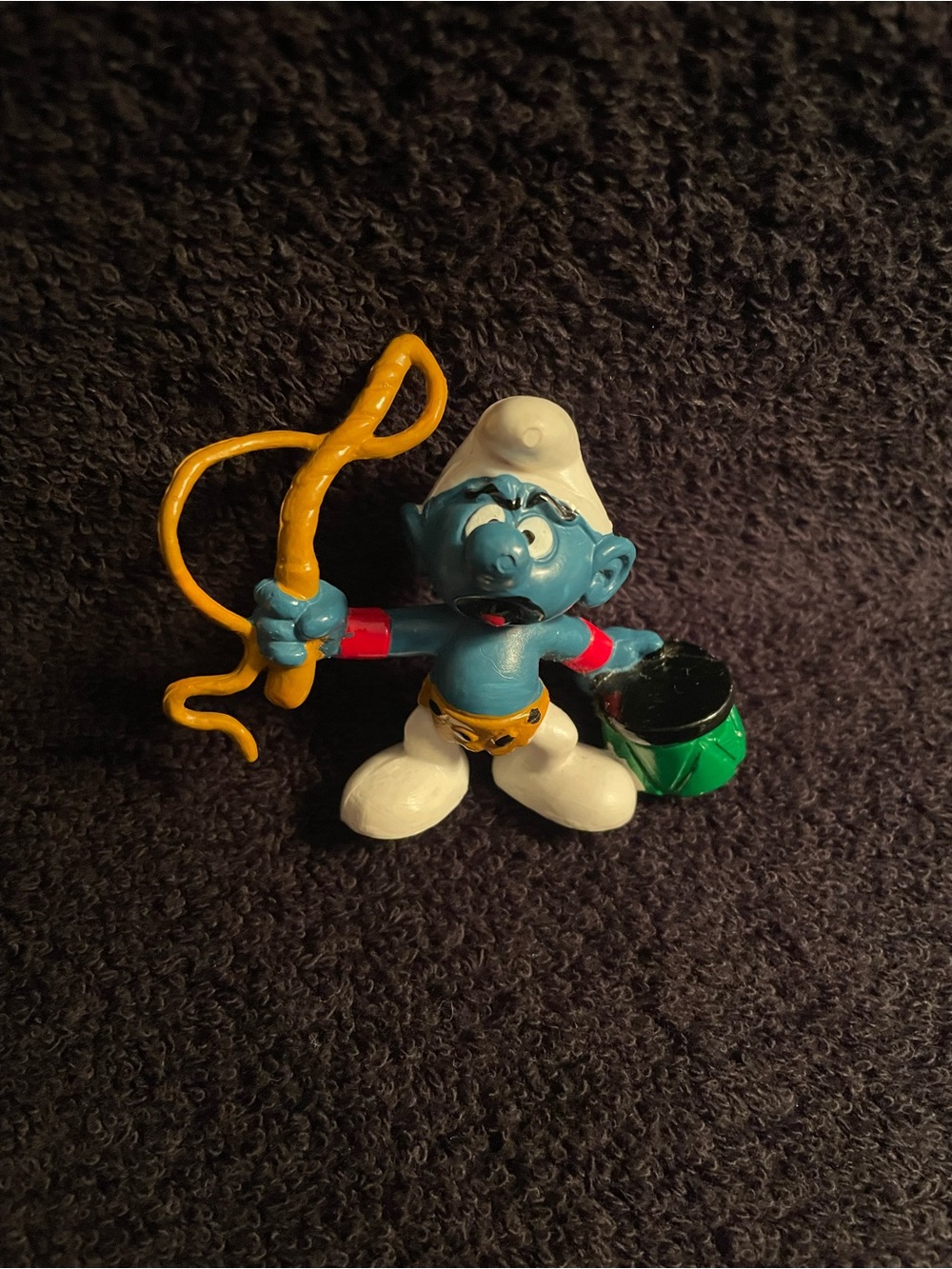 Vintage 1970’s Smurf figurines Lot of 6 - Picture 9 of 15